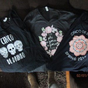 PHI SIGMA SIGMA LOT OF 3 SHIRTS